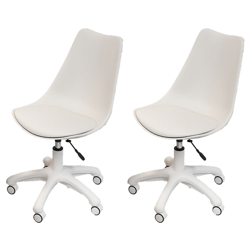 White Nylon Modern Conference Chair Low Back Conference Chair