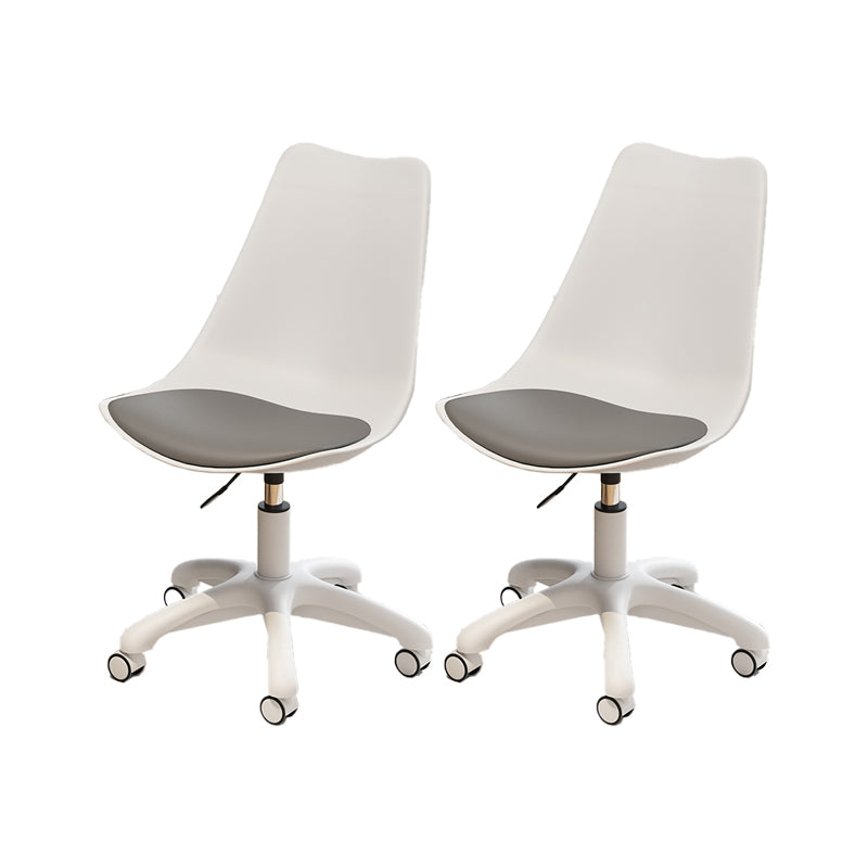 White Nylon Modern Conference Chair Low Back Conference Chair