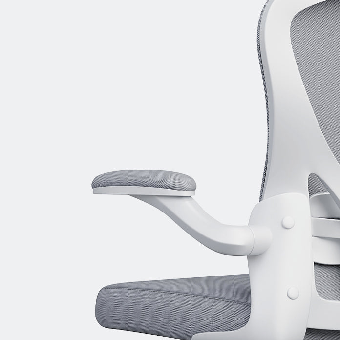 Modern Style Task Chair Adjustable Office Chair with Flip-Up Armrest