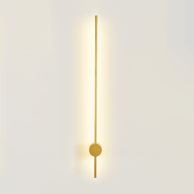 Linearer Schatten Metall Wandleuchten moderner Stil 1-Licht-Wandmontage Licht