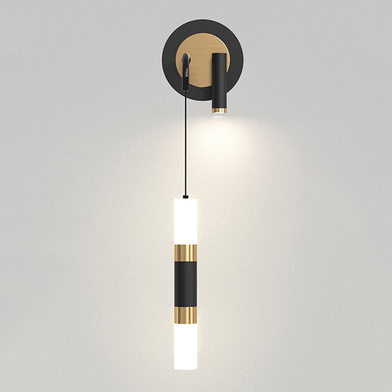 Multi Light Linear Wall Sconce Modern Style Metal Wall Lighting for Living Room