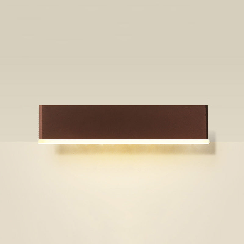 1 Light Geometry Wall Sconce Modern Style Metal Wall Lighting for Living Room