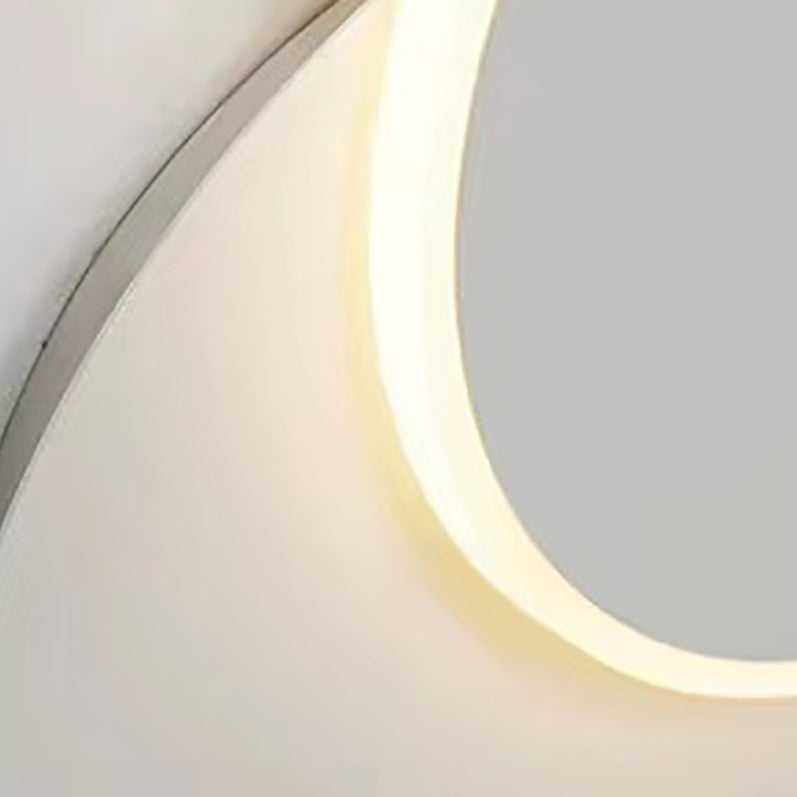 1 Light Geometry Wall Sconce Modern Style Metal Wall Lighting for Bedroom