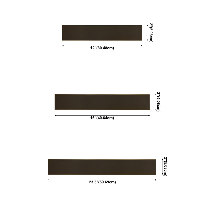 Nordic Style Iron Wall Light Strip Shape Wall Lamp with Acrylic Shade for Outdoor