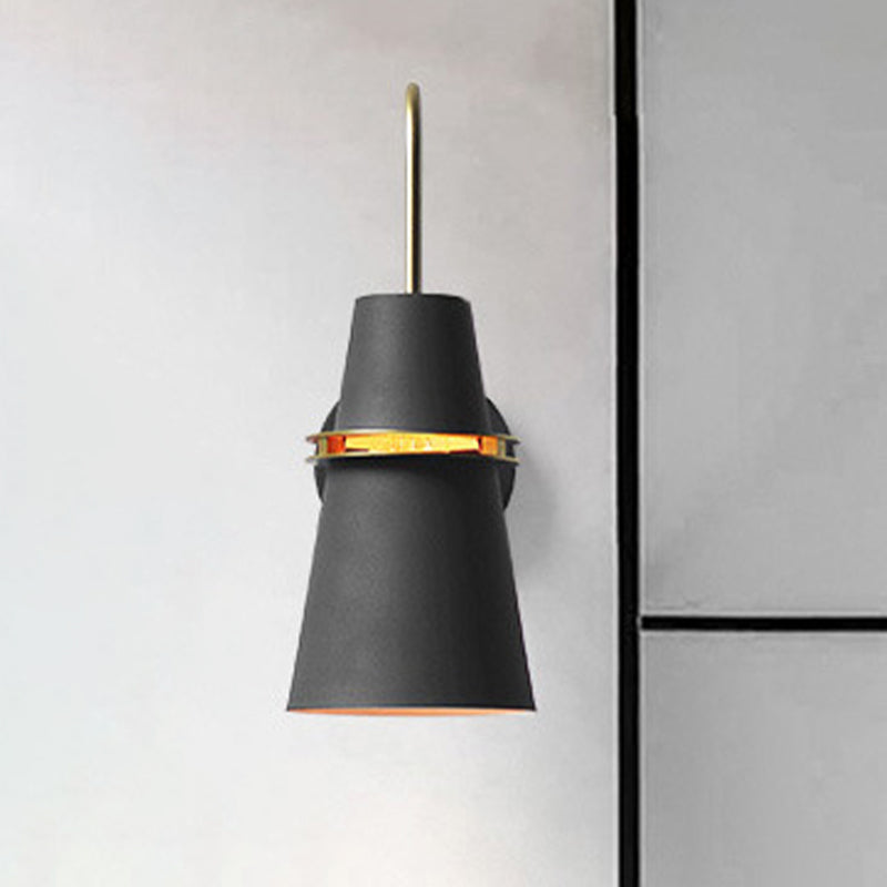 Metallic wijd uitlopende wand SCONCE Licht Hedendaags