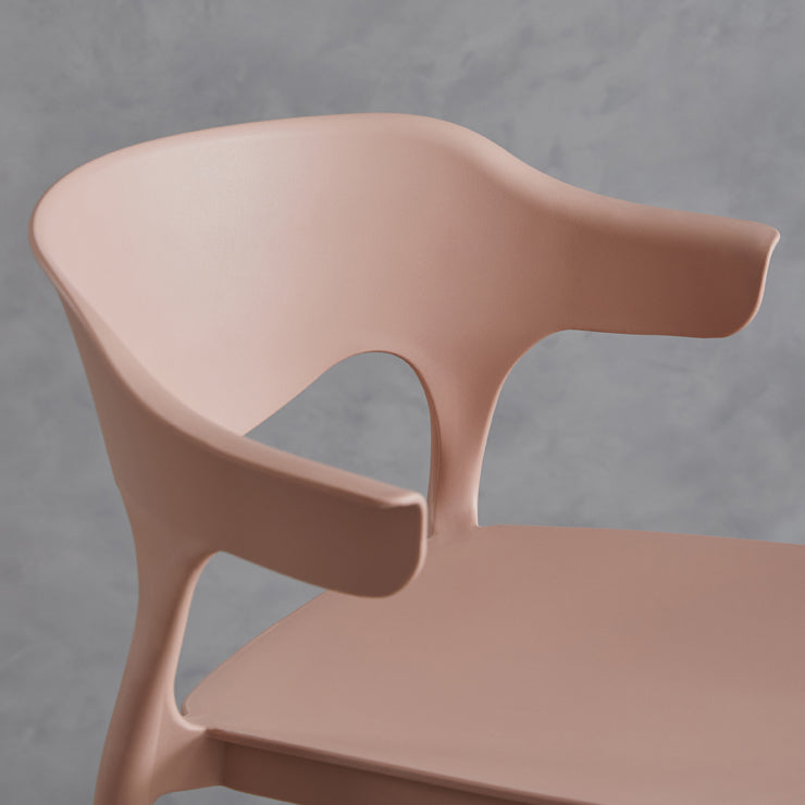 Modern Style Stackable Bar-stool Plastic Counter Bar Stool for Home