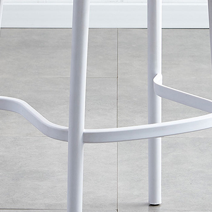 Modern Style Square Bar-stool Plastic Counter Bar Stool for Home