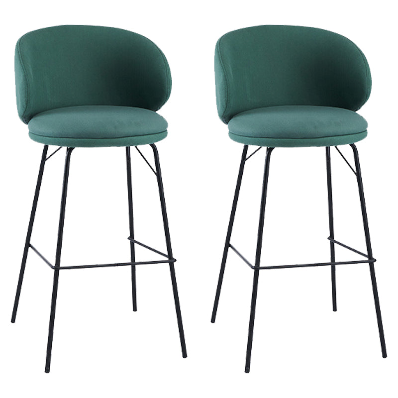 Modern Style Metal Bar-stool Bucket Counter Bar Stool for Home