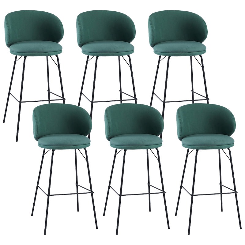 Modern Style Metal Bar-stool Bucket Counter Bar Stool for Home