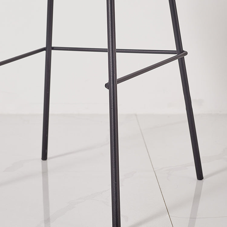 Modern Style Metal Bar-stool Bucket Counter Bar Stool for Home