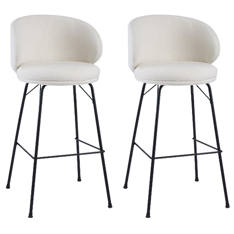 Modern Style Metal Bar-stool Bucket Counter Bar Stool for Home