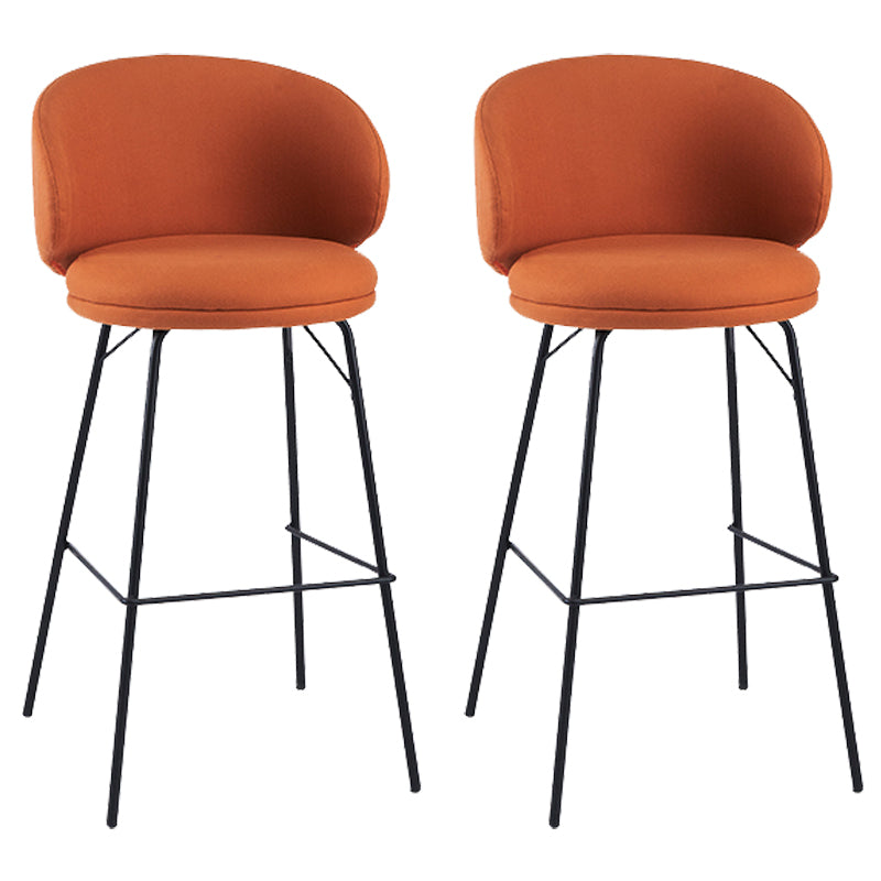 Modern Style Metal Bar-stool Bucket Counter Bar Stool for Home
