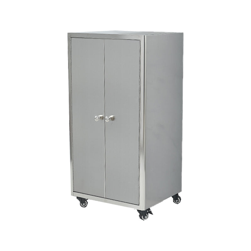 Stainless Steel Sideboard Cabinet Modern Server Cabinet with Storage for kitchen