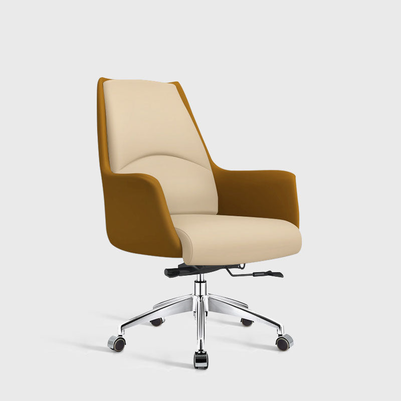 Modern & Contemporary Executive Chair Fixed Arms Ergonomic Managers Chair