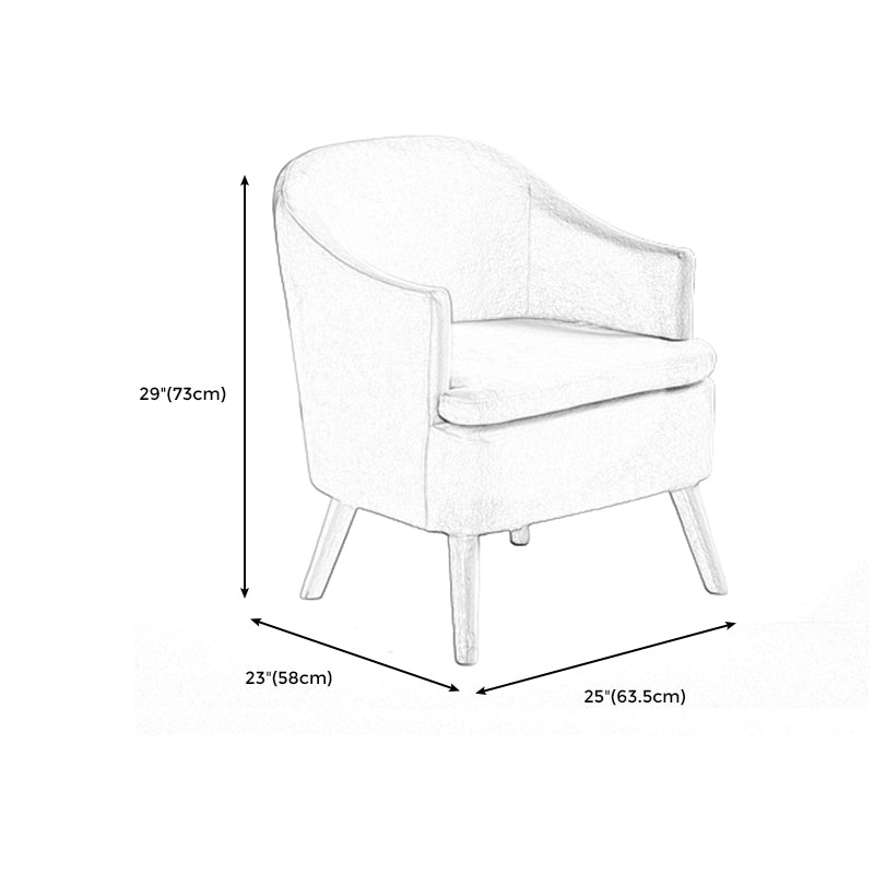 Linen Chair 25" L x22.8" W x28.7" H Arms Included Chair for Living Room