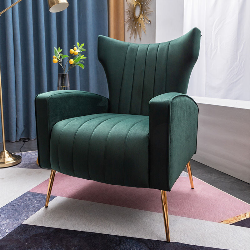Modern Chair 26.7" L x26.7" W x 40.5" H  Arms Included Chair for Bedroom