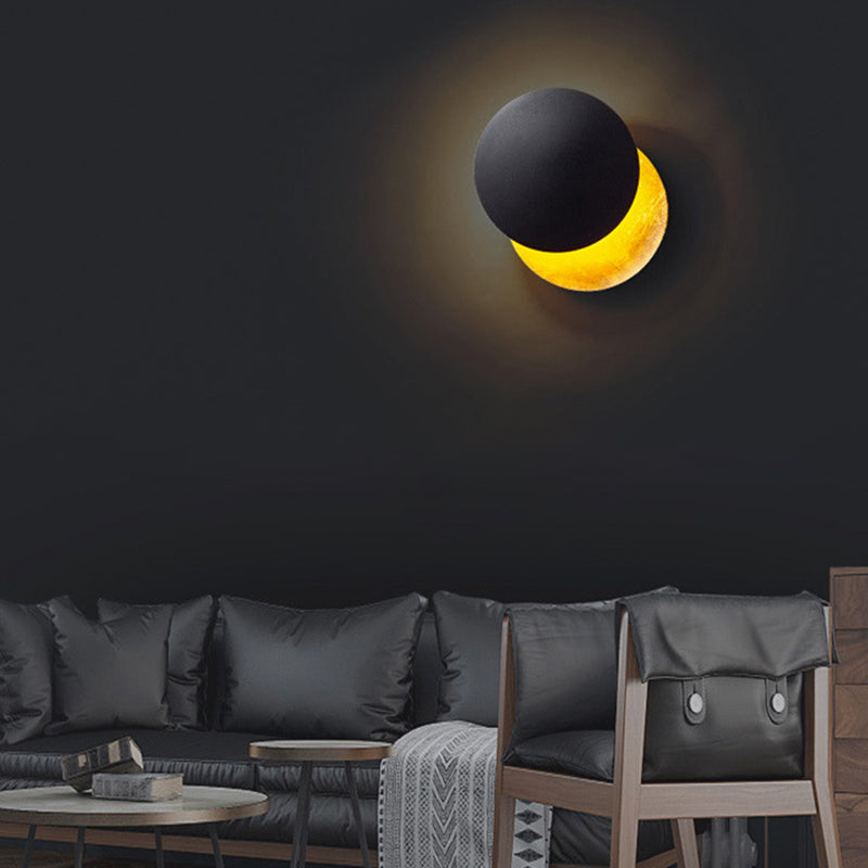 Modern Metal Wall Light Rotatable LED Wall Sconce Light for Living Room