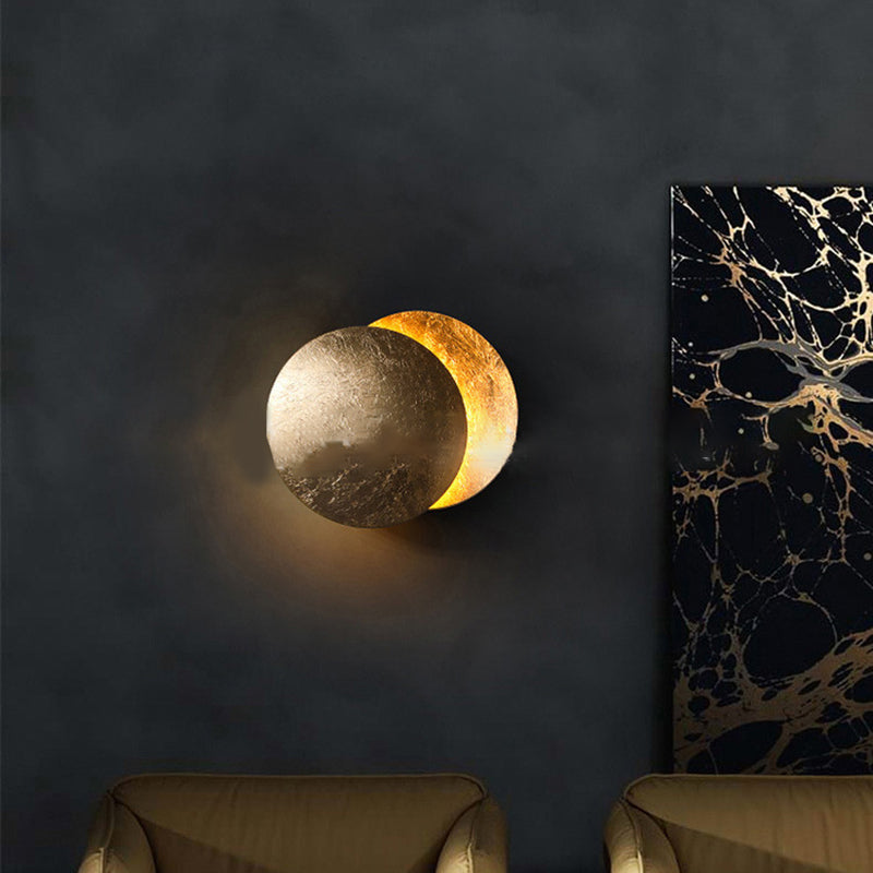 Modern Metal Wall Light Rotatable LED Wall Sconce Light for Living Room