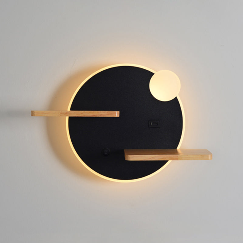 Geometry Shape Metal Wall Lighting Ideas Modern Style Wall Mounted Lighting