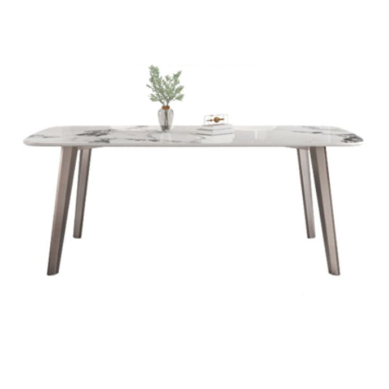 Designer Style Sintered Stone Top Dining Set Rectangle 1/4/5/7 Pieces Dining Table Set