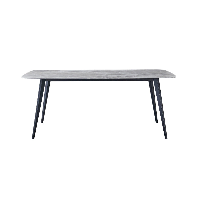 Designer Style Sintered Stone Dining Set Rectangle 1/4/5/7 Pieces Dining Room Table Set