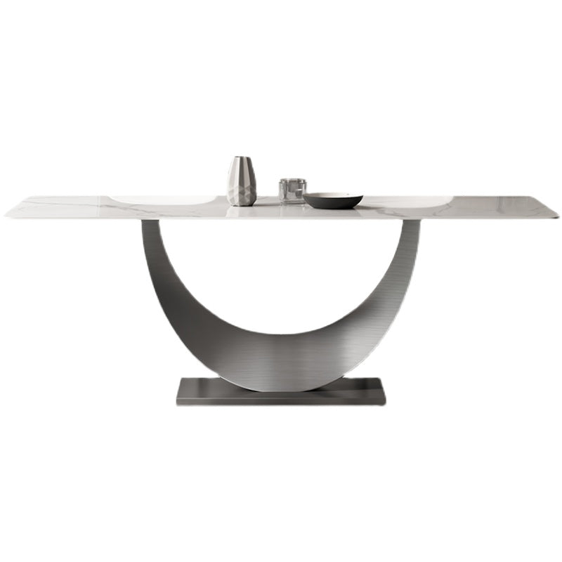 Designer Style Sintered Stone Dining Set Rectangle 1/4/5/7 Pieces Dining Table Set