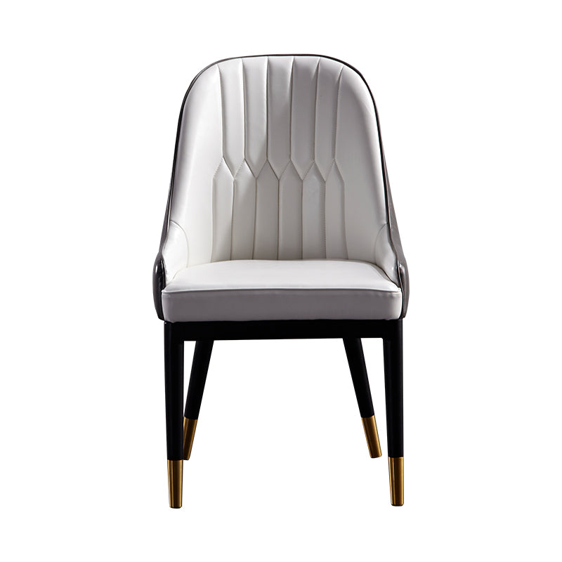 Dining Room Side Chairs Glam Solid Wood Kitchen Armless Chair for Home