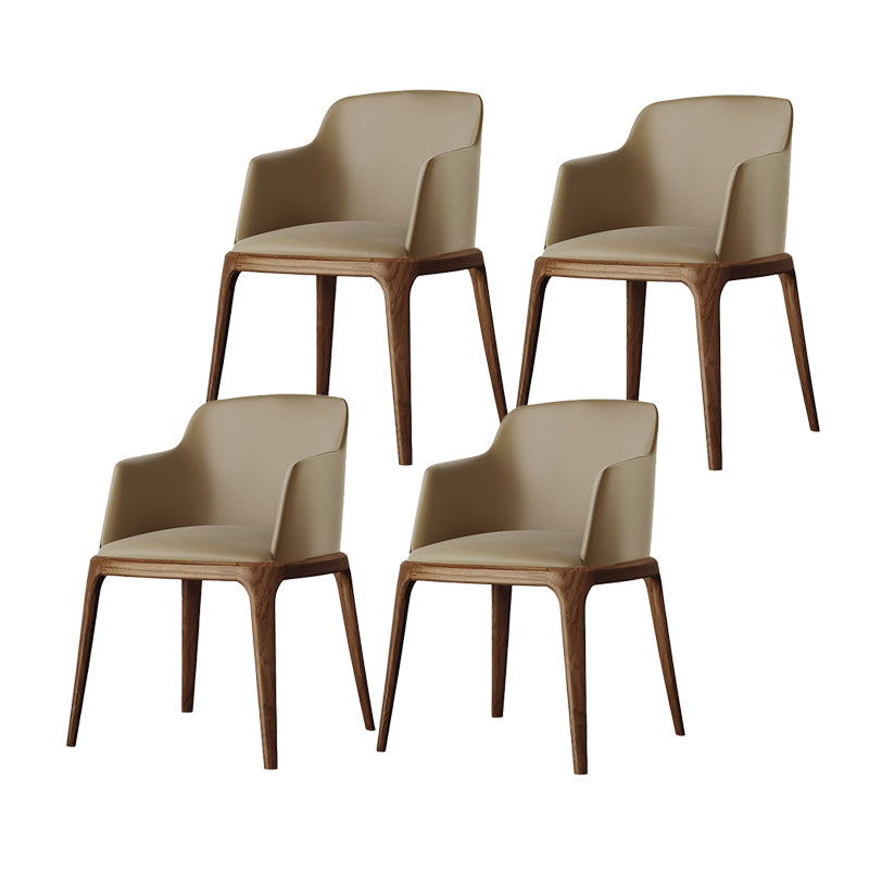 Dining Room Side Chairs Contemporary Solid Wood Kitchen Chair for Home