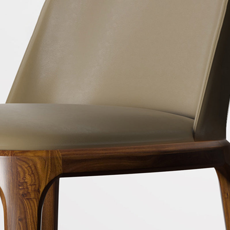 Kitchen Side Chairs Modern Solid Wood Dining Room Chair for Home