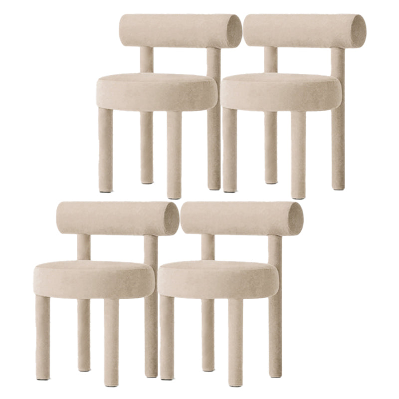 Dining Room Armless Chairs Modern Kitchen Side Chair for Home