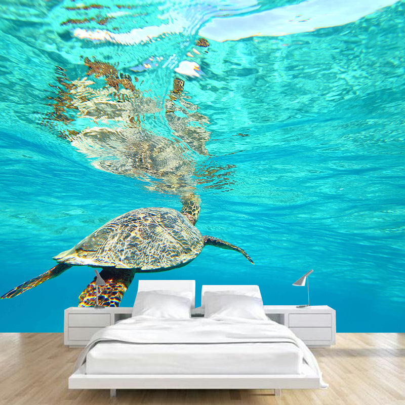Photography Environment Friendly Undersea Wallpaper Drawing Room Wallpaper