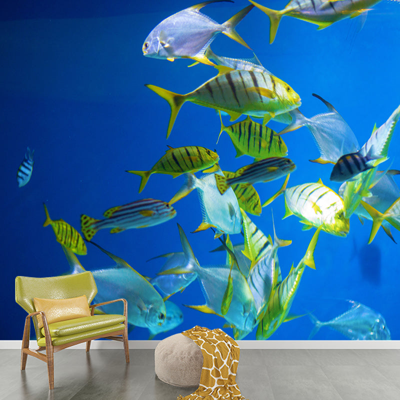 Decorative Underwater Photography Wall Mural Drawing Room Wall Mural