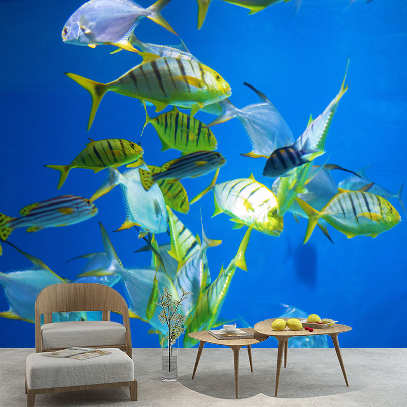 Decorative Underwater Photography Wall Mural Drawing Room Wall Mural