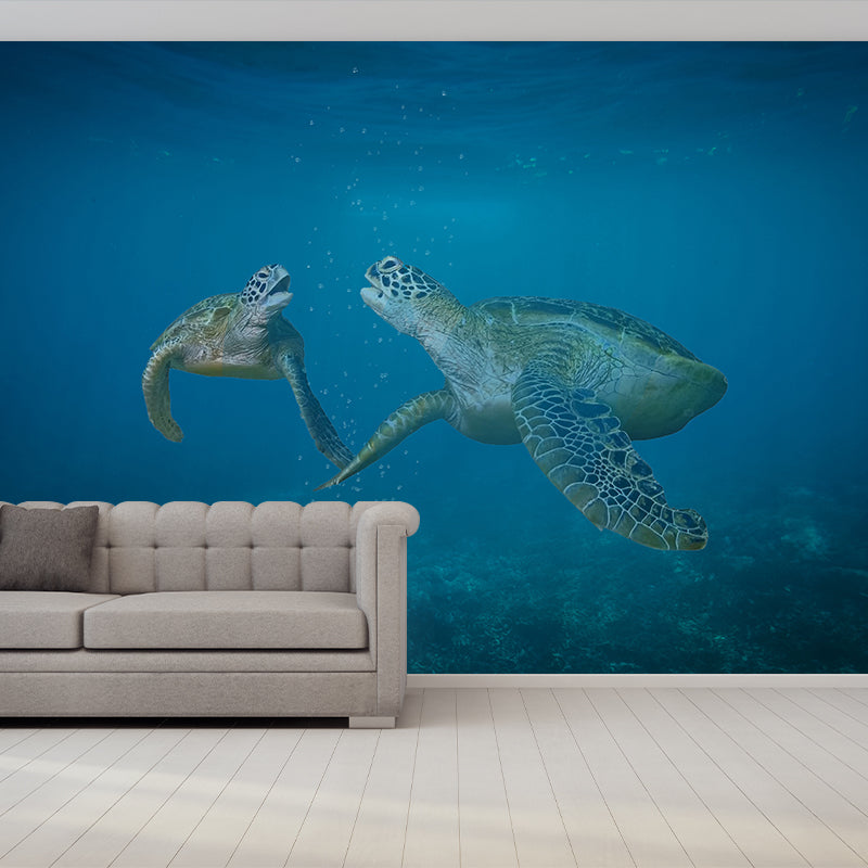 Decorative Underwater Photography Wall Mural Drawing Room Wall Mural