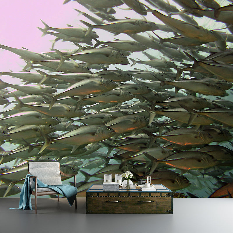 Underwater Photography Decorative Wallpaper Living Room Wallpaper