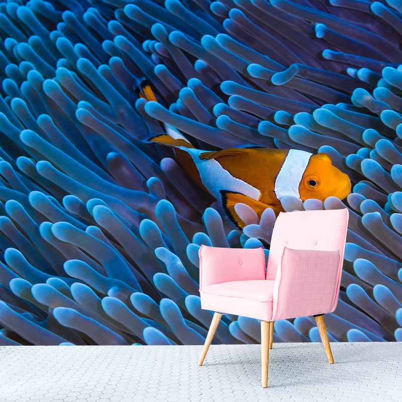 Photography Stain Resistant Underwater Wallpaper Living Room Wallpaper