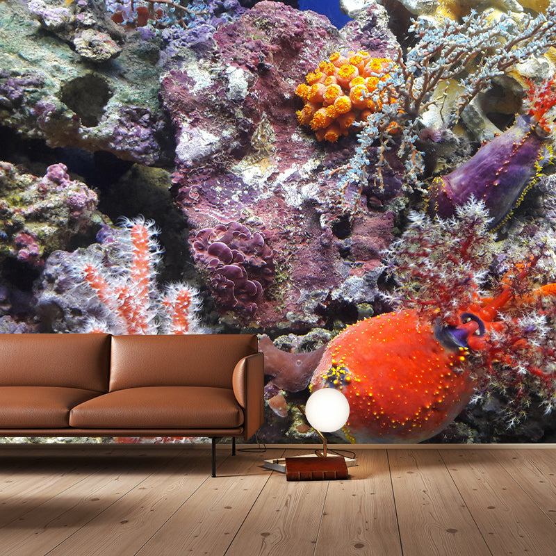 Decorative Photography Wallpaper Undersea Home Decor Wall Mural