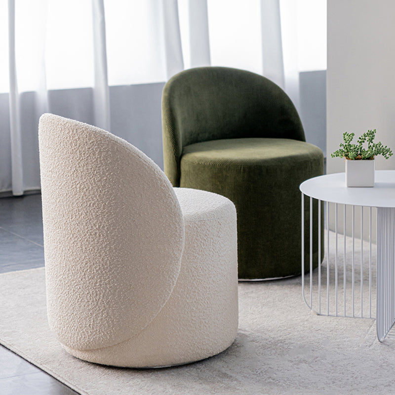 Nordic Retro Corduroy Single Sofa Chair Household Simple Single Chair Small Family