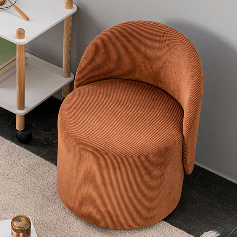 Nordic Retro Corduroy Single Sofa Chair Household Simple Single Chair Small Family