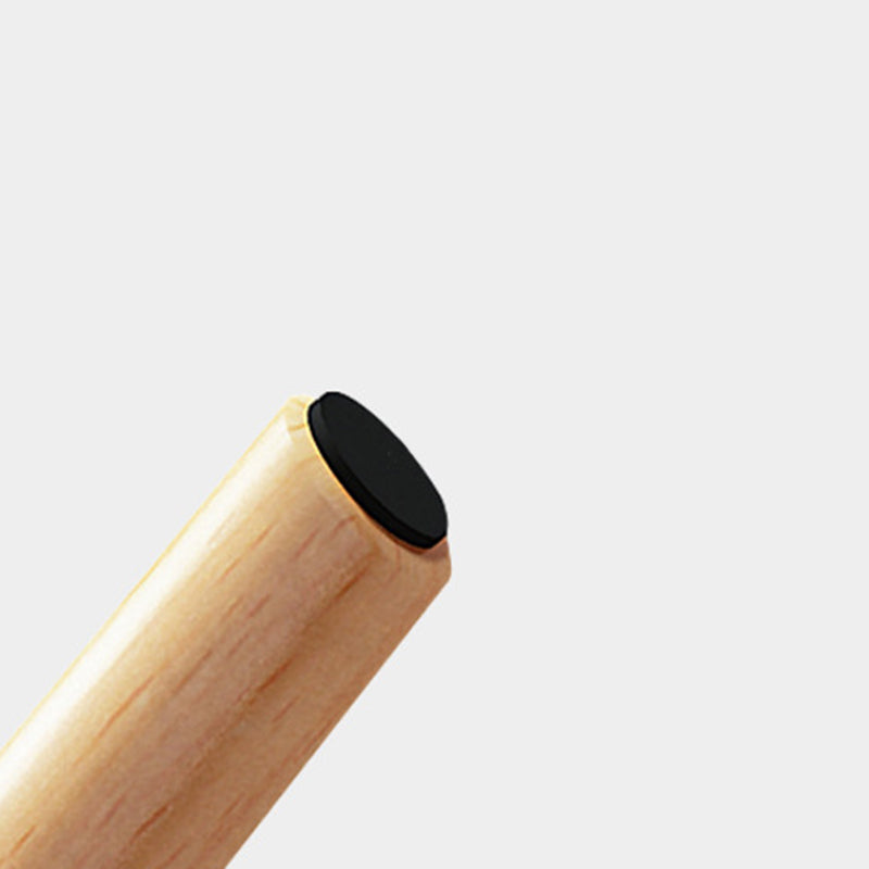 19.6"H Modern 3 Legs Wood Base Plastic Round Tray Top Coffee Table