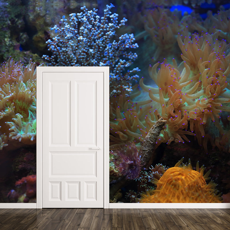 Environment Friendly Wallpaper Undersea Sitting Room Wall Mural