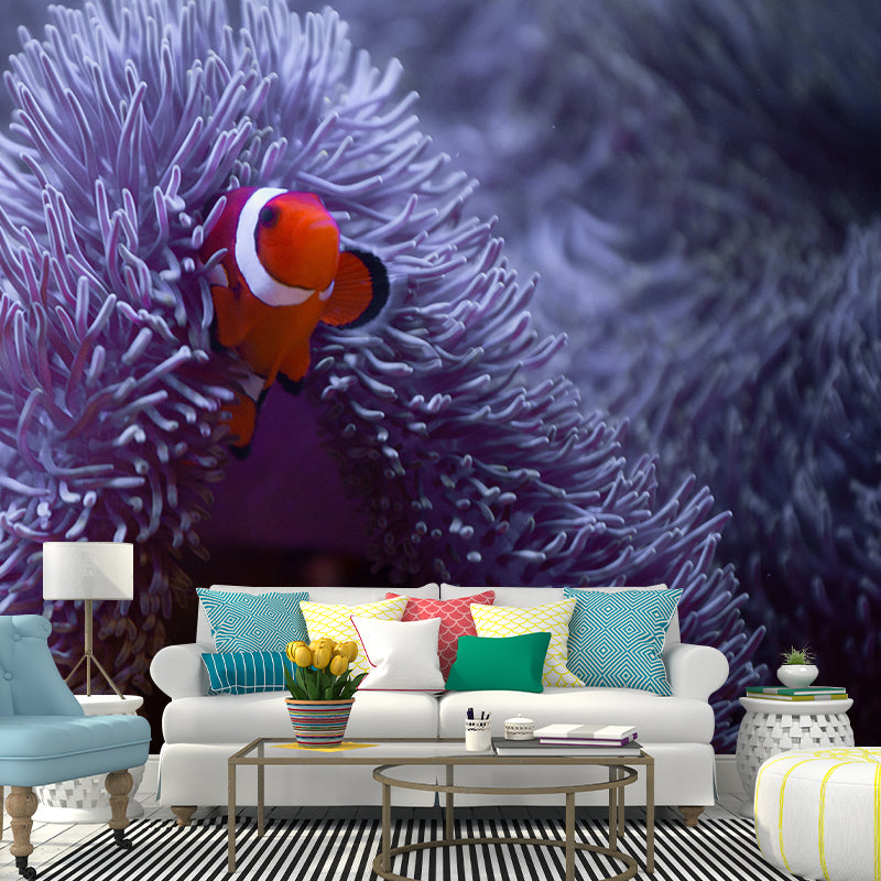 Environmental Photography Wallpaper Underwater Sitting Room Wall Mural