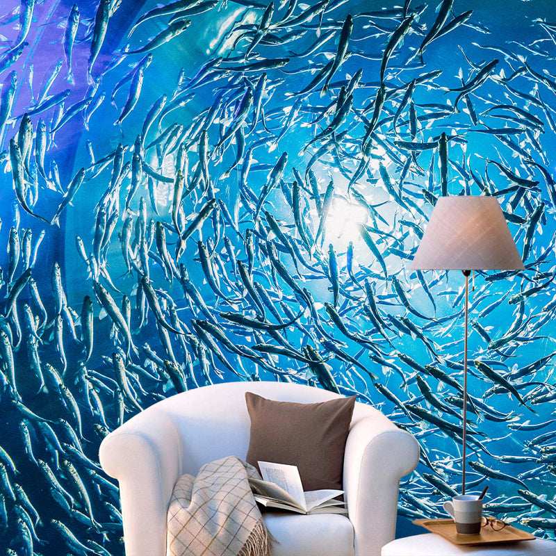 Decorative Photography Wallpaper Undersea Home Decoration Wall Mural