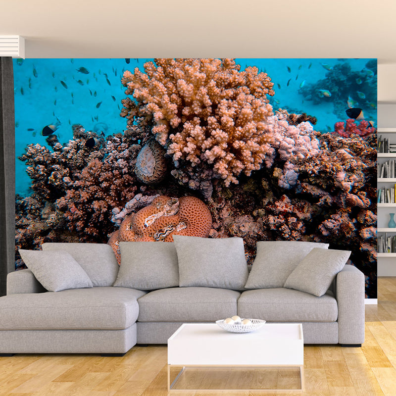 Underwater Environment Friendly Photography Wallpaper Indoor Room Wall Mural