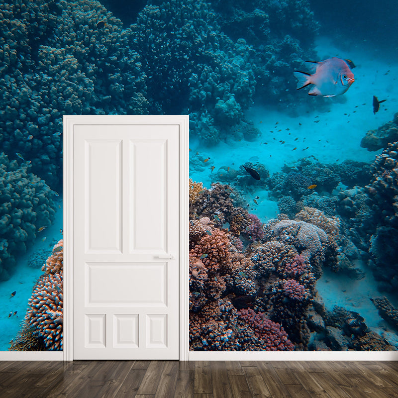 Underwater Environment Friendly Photography Wallpaper Indoor Room Wall Mural