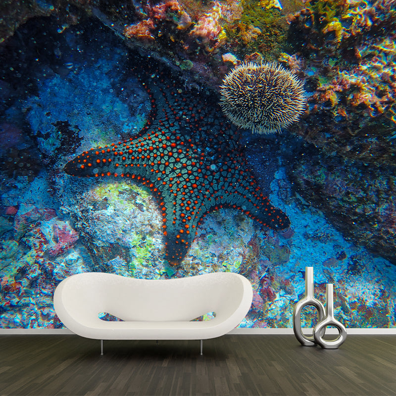 Photography Mildew Resistant Underwater Wall Mural Drawing Room Wallpaper
