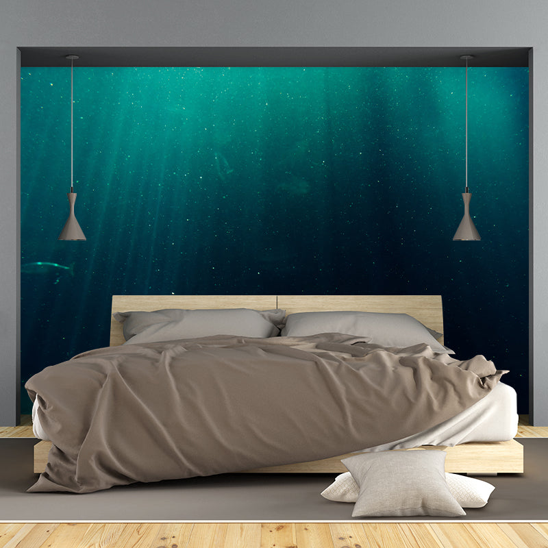 Underwater Photography Mural Wallpaper Living Room Wall Mural