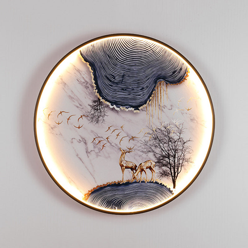 Modern Style Wall Light Sconce Creative Wall Light Fixture for Sitting Room