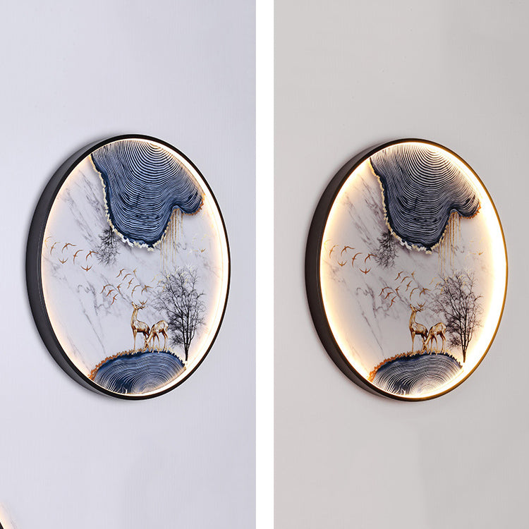 Modern Style Wall Light Sconce Creative Wall Light Fixture for Sitting Room