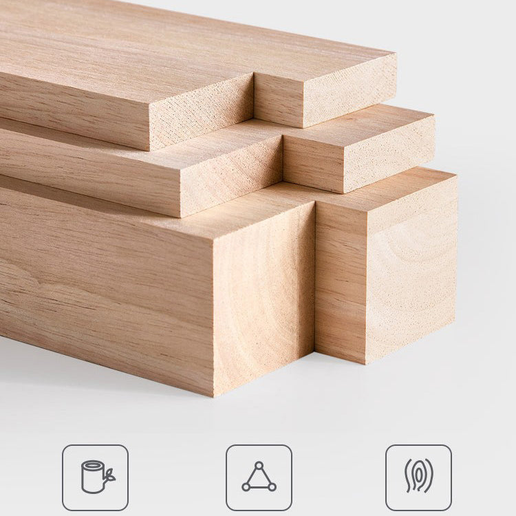 Wood Bar Dining Table Modern Rectangle Bar Table with 4 Legs Pedestal for Dessert Shop